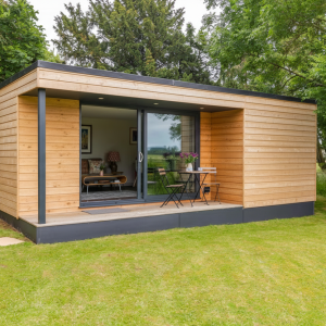 MODERN OAK CUBE – LUKSUSOWY DOM MODUŁOWY 31,5 m  2