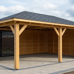 altana drewniana 3x6 m