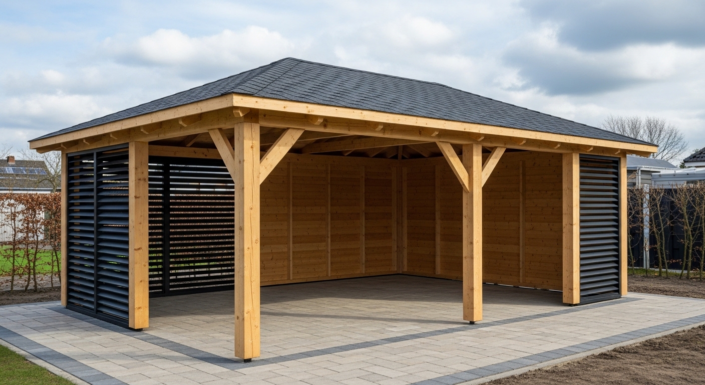 Zielonadeska.pl | Domek drewniany altana drewniana 3x6 m