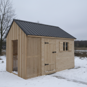 Domki narzędziowe-drewutnia 3x4