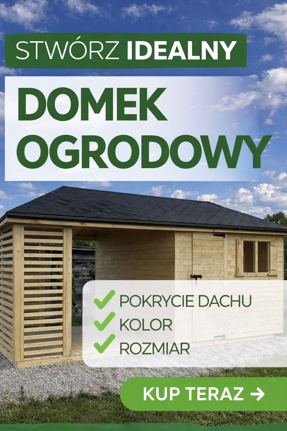 Zielonadeska.pl | Domek drewniany